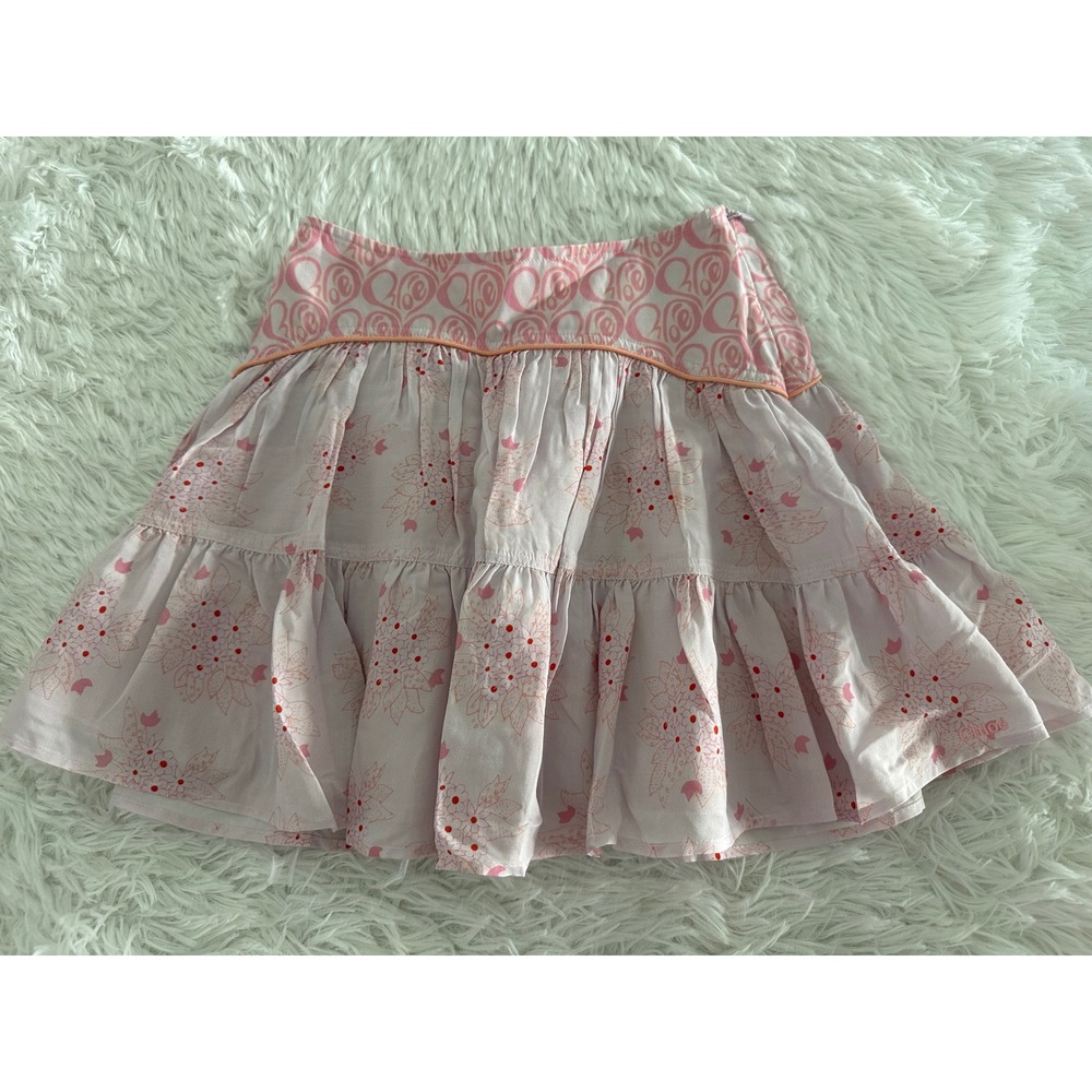 Chloé girl's floral skirt‎ sz 10
